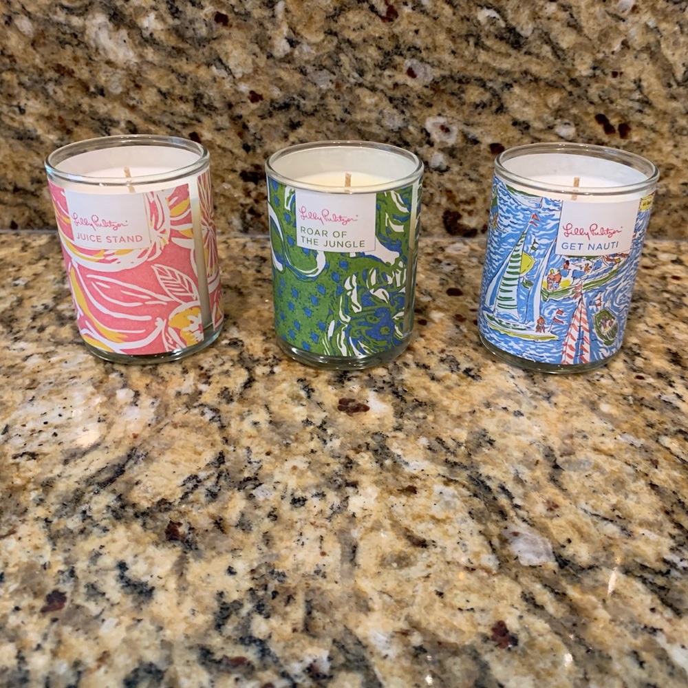 Lilly Pulitzer Candle Set